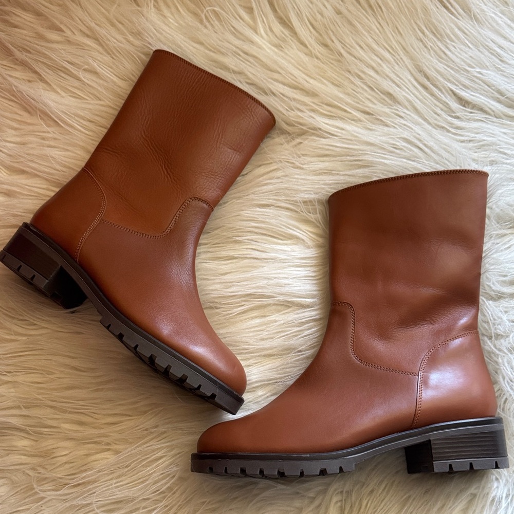 New Lamica Italian Leather short boots 38